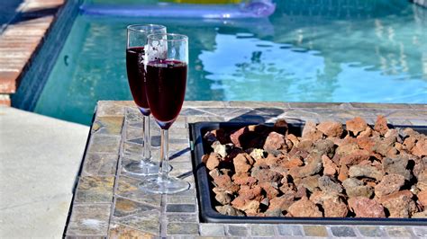Wine By The Pool Free Stock Photo - Public Domain Pictures