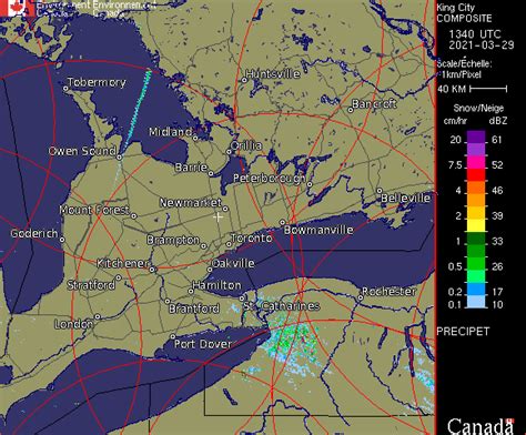 Weather Radar - King City, ON - Environment Canada