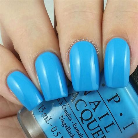 OPI Alice Through The Looking Glass Collection - Swatches & Review | Jade nails, Light blue ...