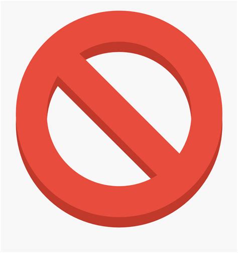 ban icon png - Clip Art Library