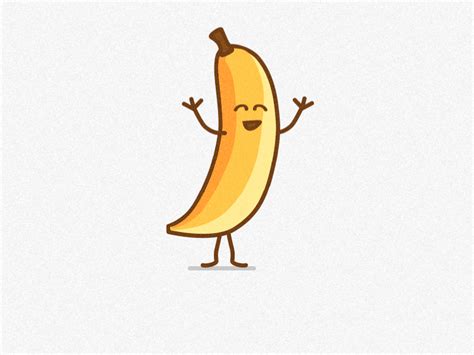 Animated banana by Ekaterina Starovoitova on Dribbble