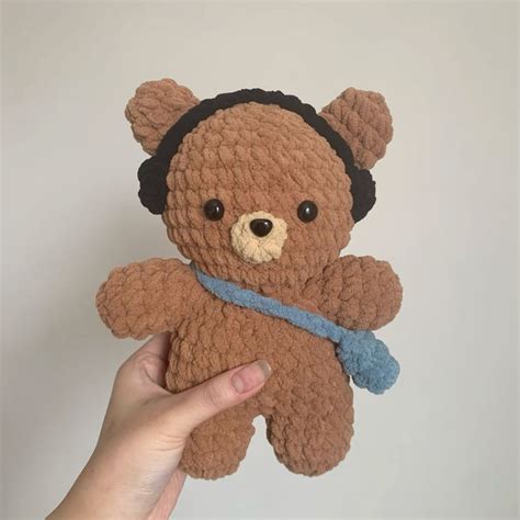 crochet bear plush | Crochet projects, Crochet bear, Crochet animals