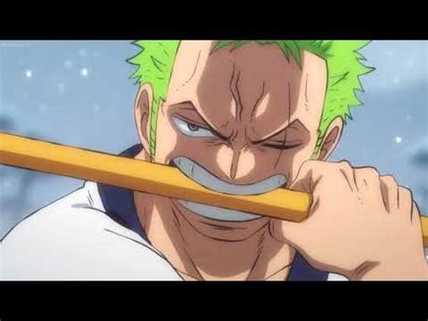 Zoro uses a scythe | 3 sword style Purgatory Onigiri - YouTube