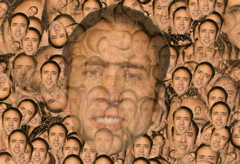 Download Nicolas Cage Meme Face Pattern Wallpaper | Wallpapers.com