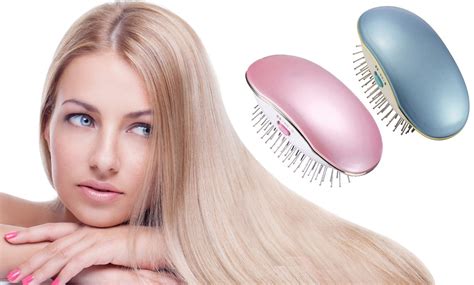 Up To 65% Off Steam Hair Straightening Brush | Groupon