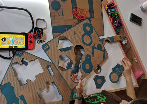 Nintendo's New Labo Cardboard Kits Extend the Switch to Physical Play