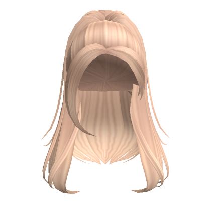 Y2K Aesthetic Long Ponytail (Blonde)'s Code & Price - RblxTrade