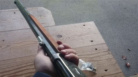 Skinner peep sights on 357 Rossi Lever action - YouTube