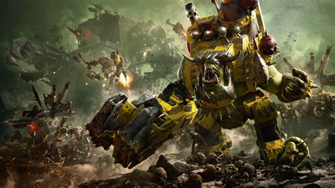 Warhammer 40K Dawn of War III Ork Faction 4K 8K Wallpapers | HD Wallpapers | ID #20207