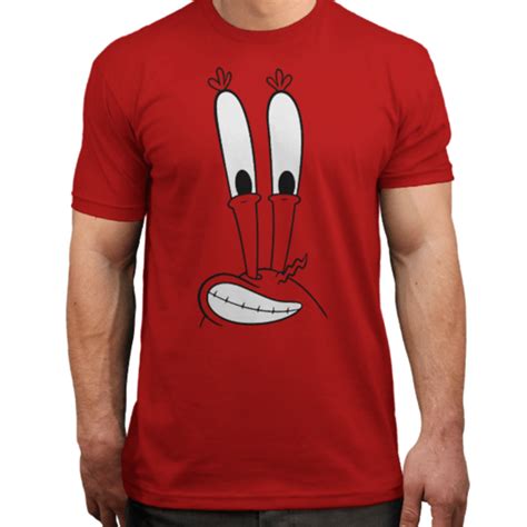 Mr. Krabs Big Face t-shirt design - Fancy T-shirts in 2021 | Shirt ...