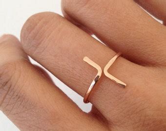 Popular items for minimalist gold ring on Etsy