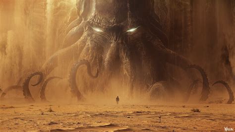 Download Monster Fantasy Cthulhu HD Wallpaper by Andree Wallin