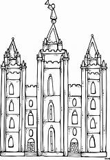 Temple Coloring Page  Home sketch template