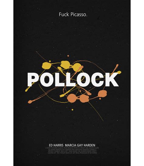 Alternative Movie Poster for Pollock by Paula Cruz