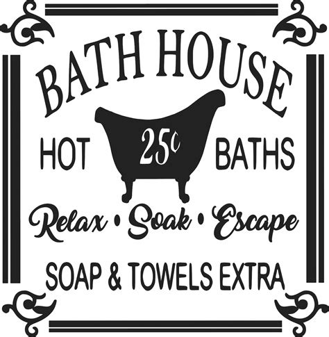 spa architecture for sale | Bathroom printables free, Framed canvas sign, Lettering