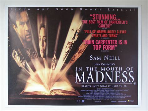 HORROR 101 with Dr. AC: IN THE MOUTH OF MADNESS (1994) movie review