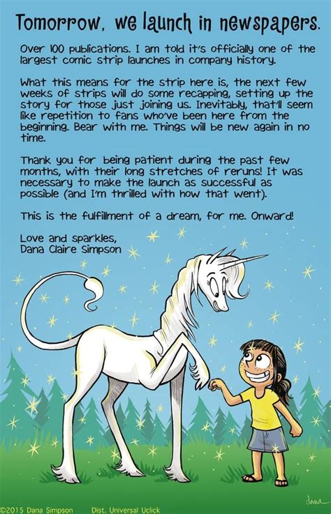 Phoebe and Her Unicorn by Dana Simpson for March 29, 2015 | GoComics.com | Phoebe, Unicorn ...