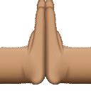 thumb-clap-skin-tone-4 Emoji for Slack