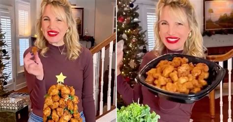 People love mom's Chick-fil-A Christmas appetizer hack that uses nuggets for festive tree - The ...