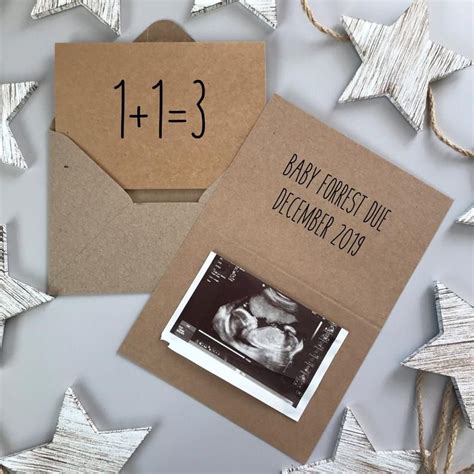 Pregnancy announcement card baby announcement card pregnancy etsy – Artofit