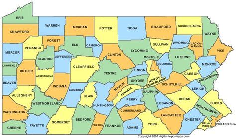 Counties of Pennsylvania | County map, Best cities, Berks county