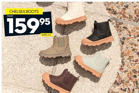 Chelsea boots offer at Ackermans