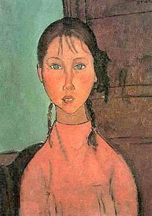 Amedeo Modigliani Girl In Pink - Reproduction Oil Paintings | Modigliani, Amedeo modigliani ...