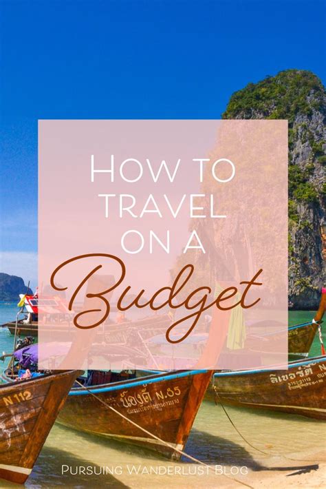 How To Travel on a Budget (Top Tips) | Budgeting, Budget travel tips, Honeymoon destinations on ...