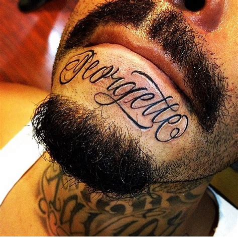 Chin tattoos | Best Tattoo Ideas Gallery - Part 3