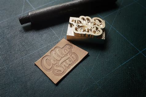 Custom-made stamps for leather – AM leathercraft