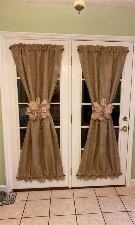 Farmhouse French Door Curtains - markanthonystudios.net