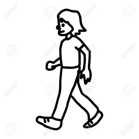 Man Walking Drawing at GetDrawings | Free download