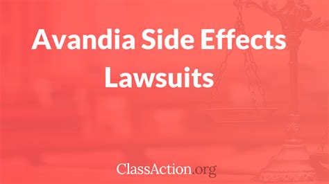 Avandia Side Effects Lawsuits- Dangerous Side Effects of Avandia