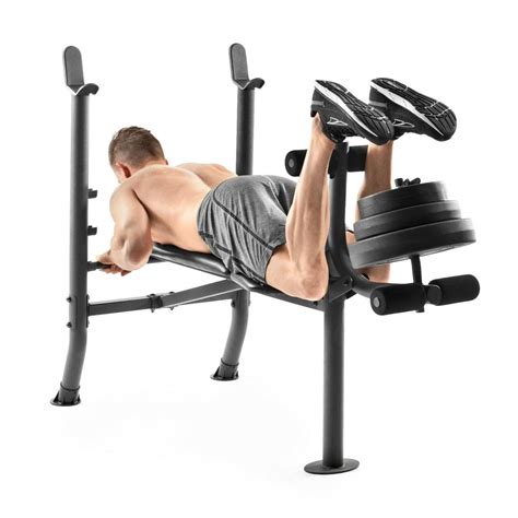 ADJUSTABLE LIFTING WEIGHT BENCH SET With Weights And