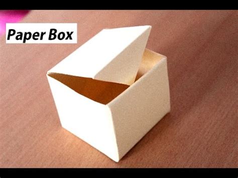 DIY – How To Make Paper Box That Opens And Closes | Paper Gift Box Origami – starkidslearn.com