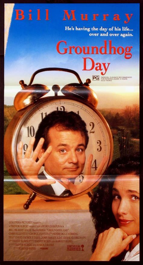 GROUNDHOG DAY Movie Poster (1993)