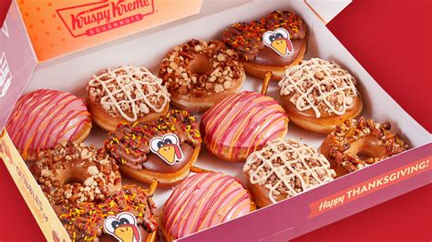 Krispy Kreme's New Donuts Feature These Classic Thanksgiving Flavors