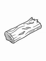 Driftwood log coloring Book Pages For Children And Adults With Vector  sketch template
