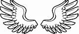 Wings Coloring Pages At GetDrawings  Free Download sketch template