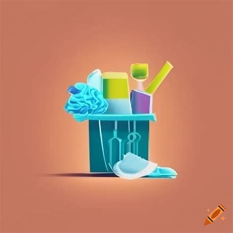 Cleaning logo design
