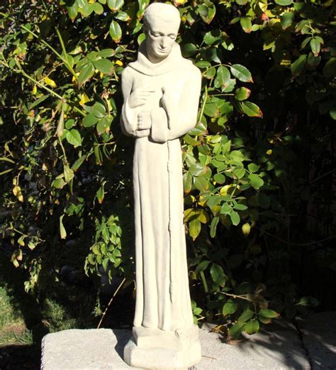 Cast Stone St. Anthony Statue | All Statues & Sculptures | Deck and Patio | Yard & Patio | Wind ...