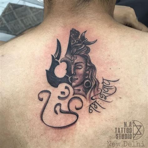 Lord Shiva Trisul Tattoo | For appointments 📞 8800878580 | Design ...