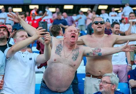 England Football Fans / Three Young Men English Football Fans In Kavos ...