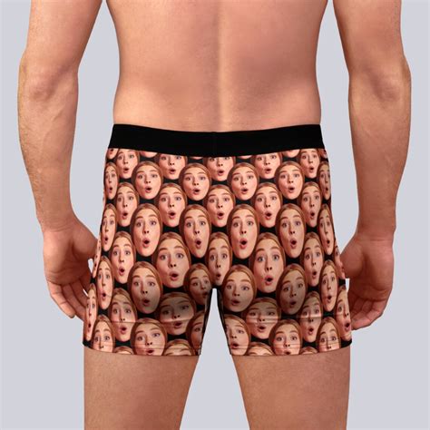 Personalized Boxers With Face Custom Photo Boxer Briefs - Etsy