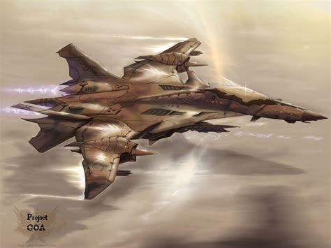 Goa Jet Concept by Skyerfox | Space ship concept art, Fighter jets, Futuristic cars