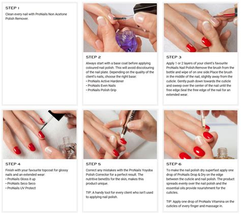 Nail Polish application in 6 steps | Palace Salon Nails & Spa