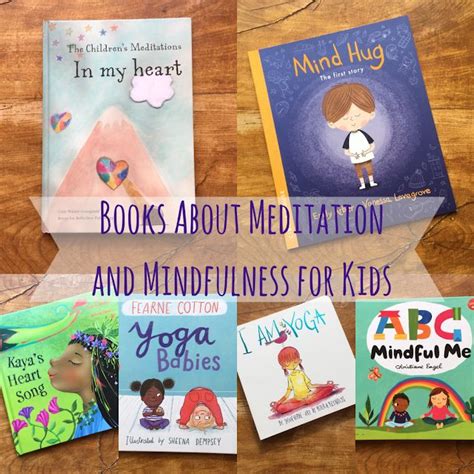 Meditations and Mindfulness for Kids - BookBairn Meditation Books ...