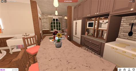 bloxburg blush kitchen | New york apartment, Apartment kitchen, Apartment