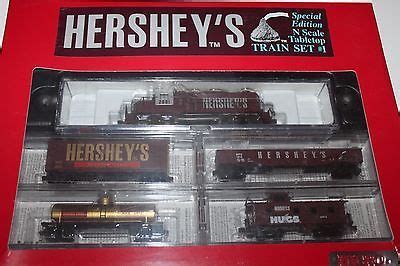 N Scale Mtl Hershey's Chocolate Special Edition 5 Piece Train Set | Train set, N scale, Train