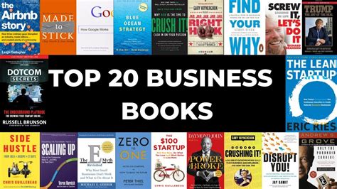 👔👔👔 Top 20 Business Books 👔👔👔 - YouTube